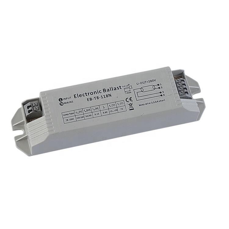 T8 110V 1X18W 2X18W 4x18W 1X36W 2X36W 3X36W 1X58W 2X58W electronic ballast